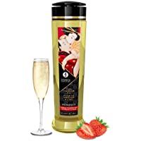 Shunga Pareja Masaje Olie Espumoso Vino Stawberry 240 Ml 260 g